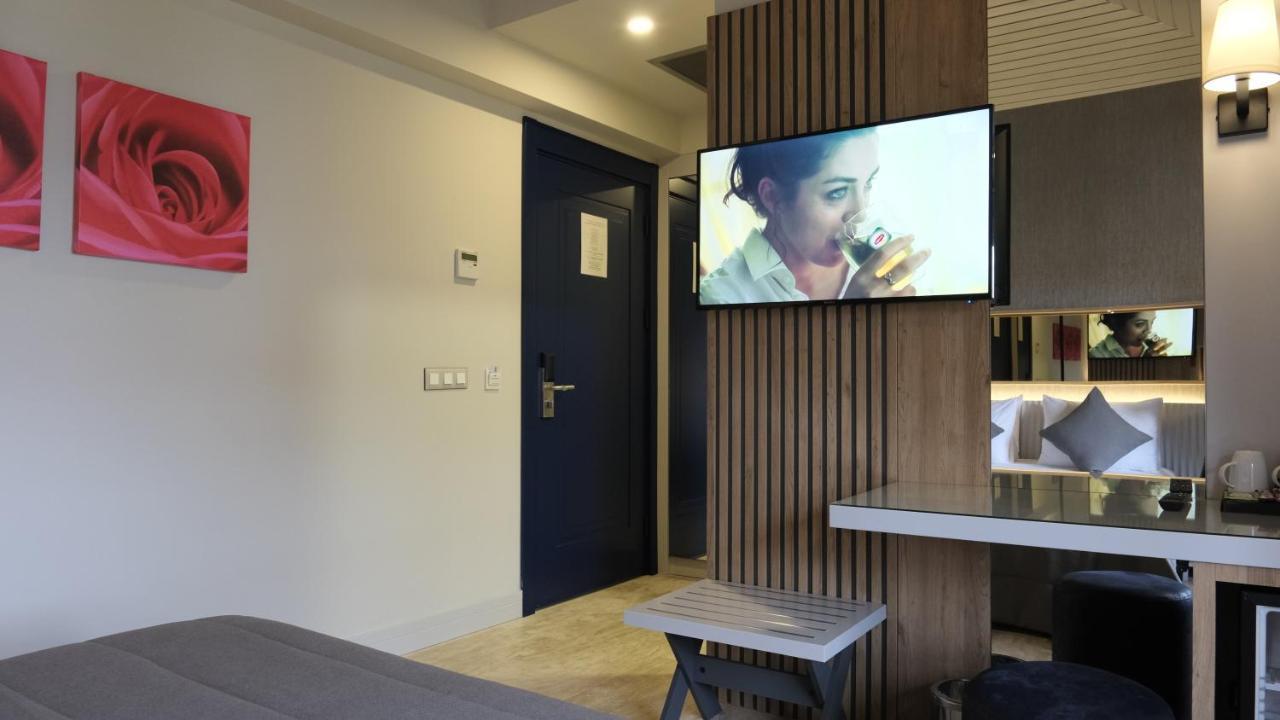 Ariel Hotel Alacatı Bagian luar foto