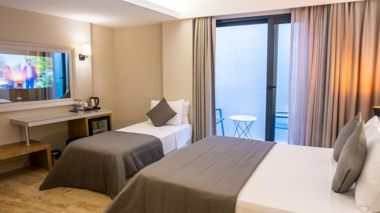 Ariel Hotel Alacatı Bagian luar foto